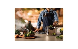 Cacerola Tramontina Professional 63645 24cm 7,7L Inox. Cacerola Tramontina Professional 63645 24cm 7,7L Inox.