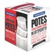 Potes con Tapa Tramontina Cucina 64220 Inox 3pzs Rojo