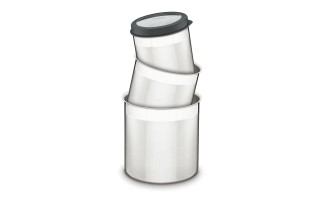 Envases para Alimentos Tramontina Cucina 64220 3pzs Inox Envases para Alimentos Tramontina Cucina 64220 3pzs Inox