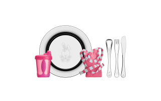 Cubiertos Infantil Tramontina Le Petit 64250 Rosa 6pzs Cubiertos Infantil Tramontina Le Petit 64250 Rosa 6pzs