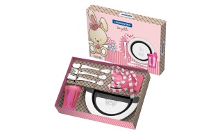 Cubiertos Infantil Tramontina Le Petit 64250 Rosa 6pzs Cubiertos Infantil Tramontina Le Petit 64250 Rosa 6pzs