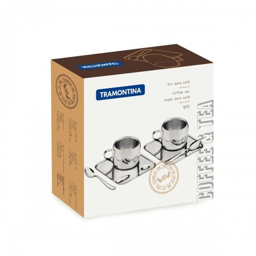 Tazas y Utensilios para Café Tramontina 64430 6pzs Inox