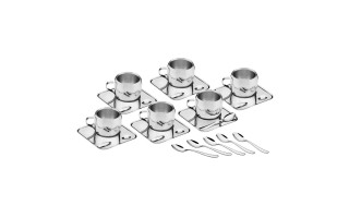 Tazas y Utensilios para Café Tramontina 64430 18pzs Inox Tazas y Utensilios para Café Tramontina 64430 18pzs Inox