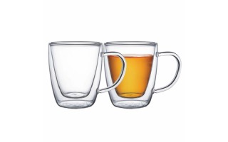 Tazas para Té y Café Tramontina 64760 270ml 2u Tazas para Té y Café Tramontina 64760 270ml 2u