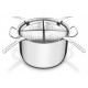 Olla para Pasta Tramontina 65620 Inox. 30cm 13,5L 5pzs