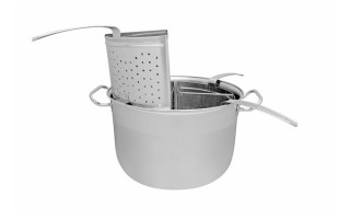 Olla para Pasta Tramontina 65620 Inox. 30cm 13,5L 5pzs Olla para Pasta Tramontina 65620 Inox. 30cm 13,5L 5pzs