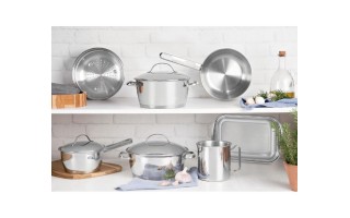 Olla Cacerola Sarten Tramontina Allegra 65650 7pzs