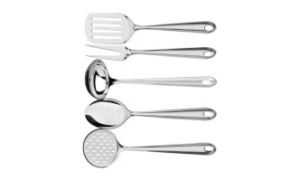 Espátulas de Cocina Tramontina Utility 66812 5pzs Inox.