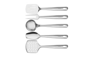 Espátulas de Cocina Tramontina Extrata 66815 5pzs Inox. Espátulas de Cocina Tramontina Extrata 66815 5pzs Inox.