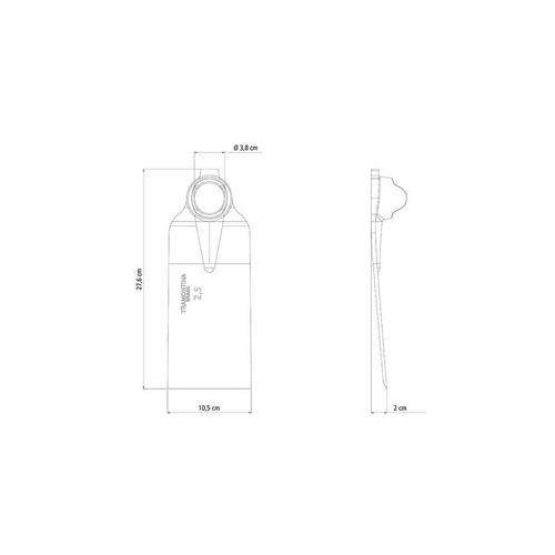 Azada Tramontina 77272 Forjada 2.5 10cm sin mango