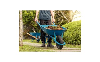 Carretilla Tramontina 77703 50L Plástico Rueda Neum. Carretilla Tramontina 77703 50L Plástico Rueda Neum.