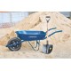 Carretilla Tramontina 77704 Metal Rueda Inflable 50L Azul