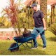 Carretilla Tramontina 77704 Metal Rueda Maciza 50L Azul Carretilla Tramontina 77704 Metal Rueda Maciza 50L Azul