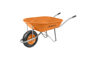 Carretilla Tramontina 77713 80L Rueda Inflable Naranja Carretilla Tramontina 77713 80L Rueda Inflable Naranja