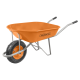 Carretilla Tramontina 77713 80L Rueda Inflable Naranja