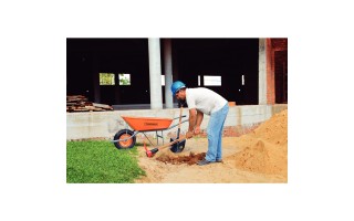 Carretilla Tramontina 77713 80L Rueda Inflable Naranja Carretilla Tramontina 77713 80L Rueda Inflable Naranja