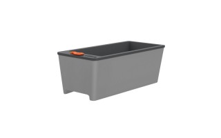 Maceta Autoirrigable Tramontina 58x24cm Gris Maceta Autoirrigable Tramontina 58x24cm Gris