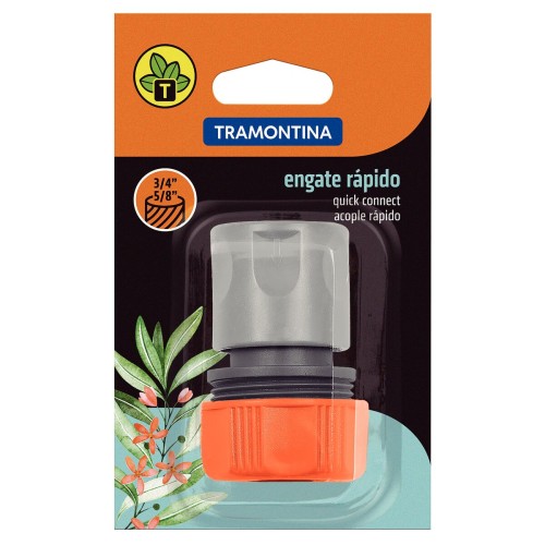 Acople Rápido para Manguera Tramontina 78506 3/4''- 5/8''