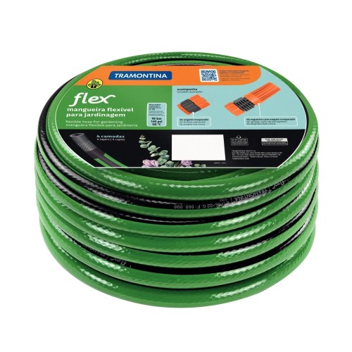 Manguera para Riego Tramontina Flex 15m con Accesorios Manguera para Riego Tramontina Flex 15m con Accesorios