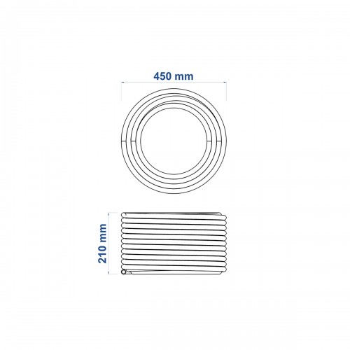 Manguera para Riego Tramontina Flex 79170 1/2" x100m