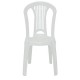 Silla Tramontina Atlantida 92011 Plastico Blanco