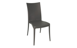 Silla Tramontina Laura Ratan Negro Silla Tramontina Laura Ratan Negro