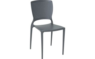 Silla Tramontina Safira 92048 Gris Oscuro Silla Tramontina Safira 92048 Gris Oscuro