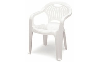 Silla Tramontina Pipa 92213 Plastico Blanco Silla Tramontina Pipa 92213 Plastico Blanco
