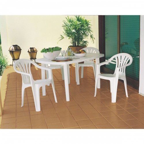 Mesa Tramontina Camboriu 92302 Rectangular Blanco