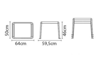 Mesa Infantil Tramontina Dona 92320 Rosado