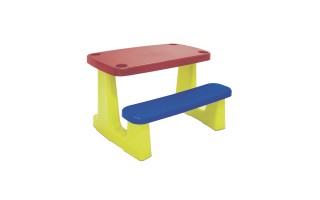 Mesa Banco Escolar Tramontina Infantil 92361 2 lugares Mesa Banco Escolar Tramontina Infantil 92361 2 lugares