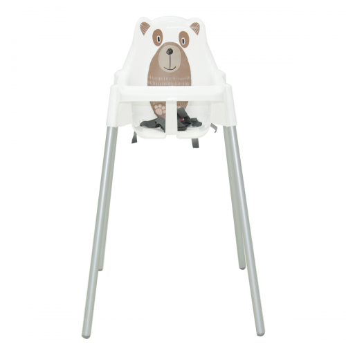 Silla Infantil Alta Tramontina 92370 Oso Blanco