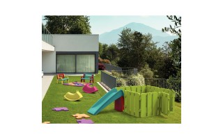 Corral para Niños Tramontina TocToc 92387 174x91cm Verde Corral para Niños Tramontina TocToc 92387 174x91cm Verde