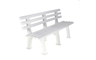 Banco Tramontina Tramandai 150cm Blanco Banco Tramontina Tramandai 150cm Blanco