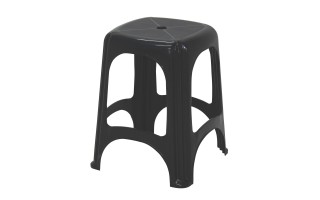Banqueta Tramontina Niteroi Plást. Negro 45cm Banqueta Tramontina Niteroi Plást. Negro 45cm