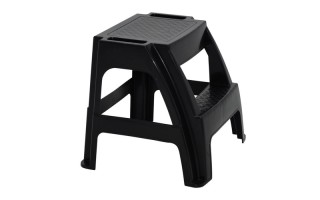 Banqueta Tramontina Paiva 92421 Plastico 42cm Negro