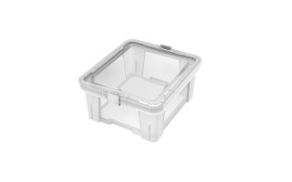 Contenedor Organizador Tramontina 92550 40x35x18cm Transparente Contenedor Organizador Tramontina 92550 40x35x18cm Transparente