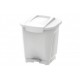 Basurero Tramontina 92812 Plastico Pedal 25L Blanco