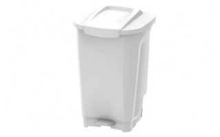 Basurero Tramontina 92814 Plástico Pedal 100L Blanco Basurero Tramontina 92814 Plástico Pedal 100L Blanco