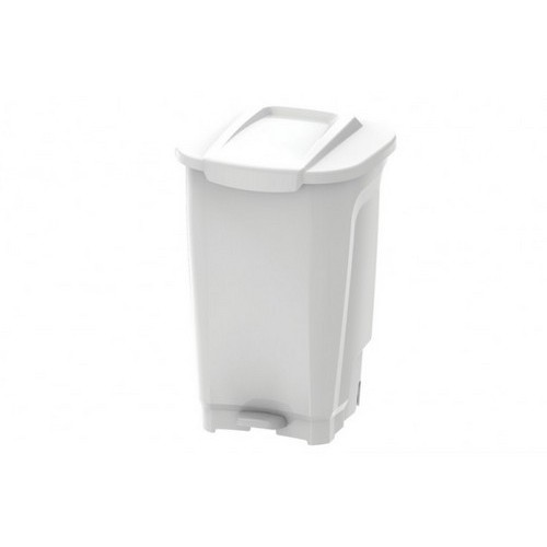 Basurero Tramontina 92814 Plástico Pedal 100L Blanco