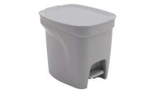 Basurero Tramontina 92851 Plastico Tapa Pedal 7L Gris Basurero Tramontina 92851 Plastico Tapa Pedal 7L Gris