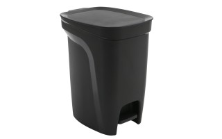 Basurero Tramontina 92852 Plastico Tapa Pedal 10L Negro Basurero Tramontina 92852 Plastico Tapa Pedal 10L Negro