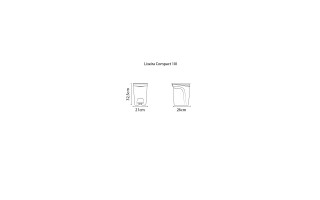 Basurero Tramontina 92852 Plastico Tapa Pedal 10L Blanc Basurero Tramontina 92852 Plastico Tapa Pedal 10L Blanc