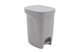 Basurero Tramontina 92852 Plastico Tapa Pedal 10L Gris Basurero Tramontina 92852 Plastico Tapa Pedal 10L Gris