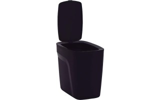 Basurero Tramontina 92861 Plástico 6,5L Negro Tapa Boton Basurero Tramontina 92861 Plástico 6,5L Negro Tapa Boton