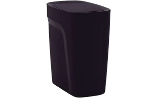 Basurero Tramontina 92863 Plástico 8L Negro Tapa Boton Basurero Tramontina 92863 Plástico 8L Negro Tapa Boton