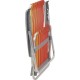 Silla Reclinable Tramontina Bali Alum. Naranja 4 posiciones