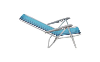 Silla Reclinable Tramontina Bali Alum. Celeste 4 posiciones Silla Reclinable Tramontina Bali Alum. Celeste 4 posiciones