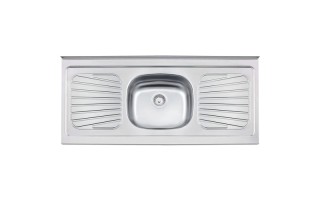Pileta Tramontina New Raggi 1c Cen. Rectangular 120x52cm Pileta Tramontina New Raggi 1c Cen. Rectangular 120x52cm
