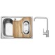 Bacha Tramontina 93806 1c. Rectang. 69x49cm Accesorios Bacha Tramontina 93806 1c. Rectang. 69x49cm Accesorios